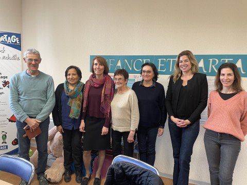 Hérault : Marie-Gaëlle Cals, héroïne d'Un si grand soleil, devient la marraine d'Enfance et partage