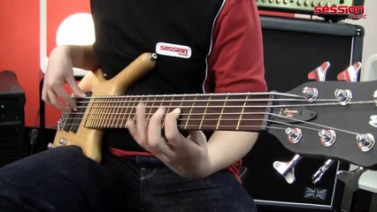 Warwick Corvette Standard Ash HNV 6-String Bass (Oct 21, 2010) [session]