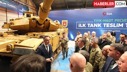 Modernize edilen ilk parti M60T tankları Kara Kuvvetleri Komutanlığı'na teslim edildi