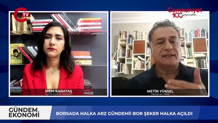 Borsa’da yeni gündem! Halka açılan Bor Şeker firmasını Metin yüksel anlattı…