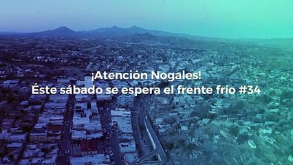 Frente Frío #34 (7ma. Tormenta Invernal) Caída de Nieve y Aguanieve, Nogales