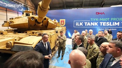 Modernize edilen ilk parti M60T Tankları Kara Kuvvetleri Komutanlığı'na teslim edildi