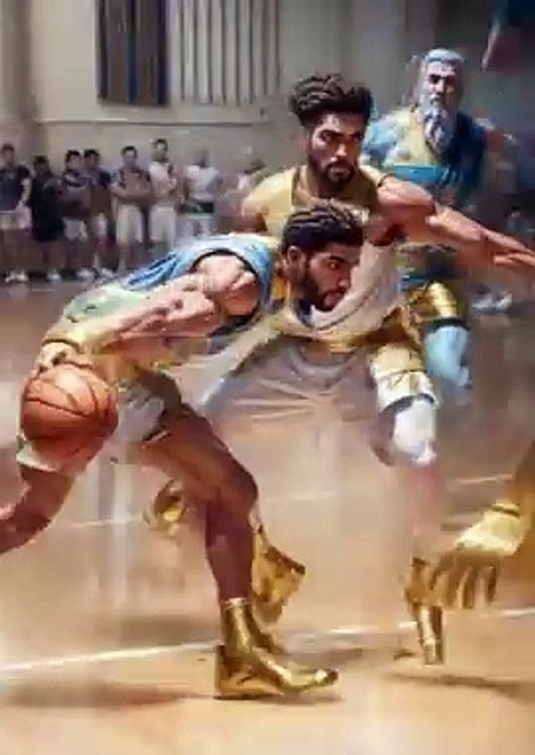 Basketball game with artificial intelligence