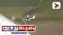 Cessna aircraft, nag-emergency landing sa isang palayan sa Malolos, Bulacan; Piloto at estudyante nito, nakaligtas