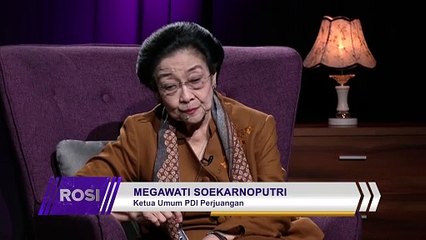 Tangis Haru Megawati Ungkapkan Cintanya pada Indonesia | ROSI