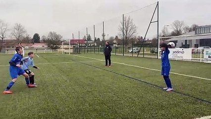 U13 A /// MATCH AMICAL CONTRE VAL DE PESMES A MIREBEAU 6/7 (03/02)