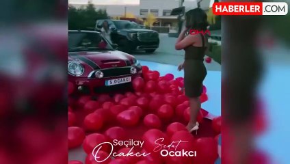 Türkiye'de vurgunun yeni adı! Sedat Ocakçı eşine yaptığı lüks araçların şovunu böyle yapmış