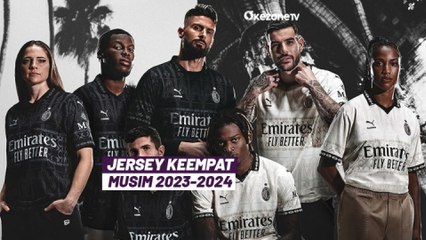 Kolaborasi dengan Brand Streatwear Los Angeles, AC Milan Perkenalkan Jersey Keempat untuk musim 2023-2024