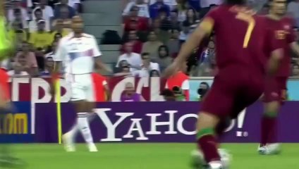 When Zidane faced a young Cristiano Ronaldo and Luis Figo