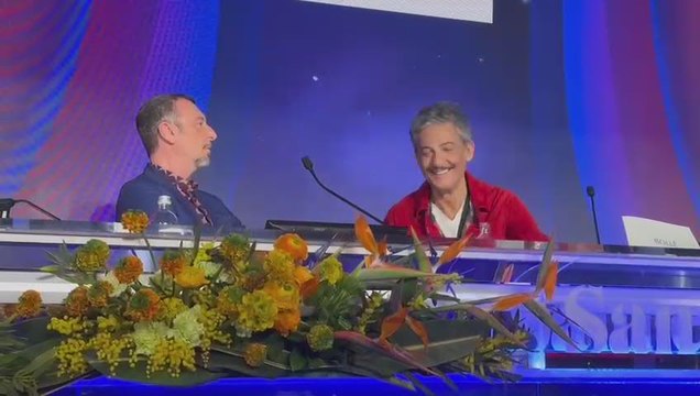 Sanremo 2024, Amadeus: Geolier se ne deve fregare degli insulti social - Video