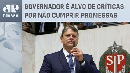 Parte da população de SP não conhece Tarcísio de Freitas após um ano de mandato
