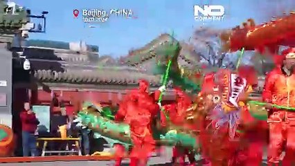 Capodanno Lunare: celebrazioni nel tempio Dongyue di Pechino