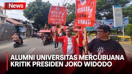 Jelang Pemilu 2024, Alumni Universitas Mercubuana Kritik Presiden Joko Widodo