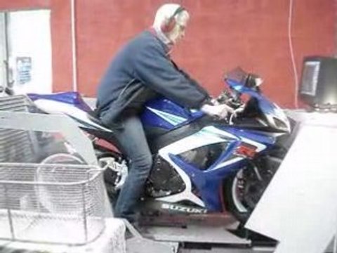 Suzuki 750 Gsxr K6 Passage au banc