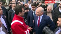 İmamoğlu, Saadet Partisi İstanbul adayı Birol Aydın ile karşılaştı