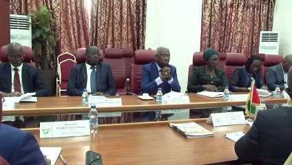 L'Inspecteur général d'Etat reçoit son homologue de la Guinée