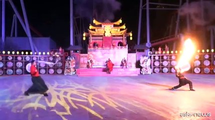 Luci e coreografie, a Pechino si festeggia l'Anno del Drago
