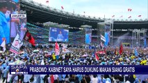 Capres Prabowo Subianto di Kampanye Akbar Terakhir: Kabinet Saya Harus Dukung Makan Siang Gratis
