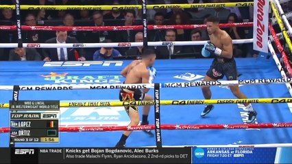 Teofimo Lopez vs Jamaine Ortiz Full Fight HD