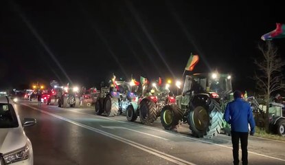 Lollobrigida al presidio sulla Nomentana degli agricoltori
