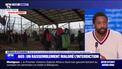 Abdoulaye Diarra (Écologistes): "Le gouvernement, en fonction de qui manifeste, ne donne pas le même traitement"