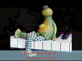 Domenico zipoli : Menuet, en ré m