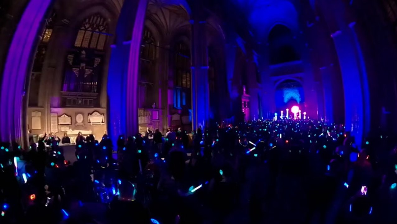 Watch: Church of England holds first-ever silent disco at Canterbury Cathedral to ‘attract younger people’