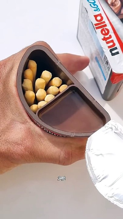 Nutella &GO Chocolate Unboxing _ Satisfying