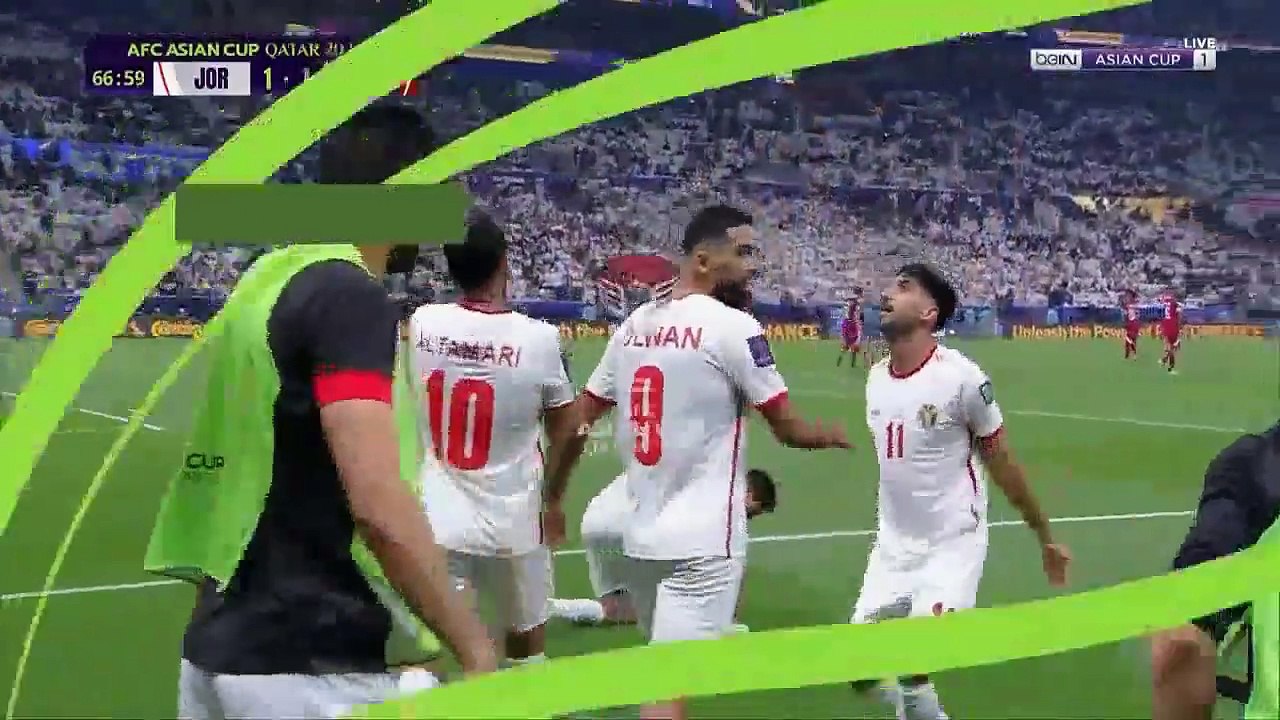 اهداف مباراة قطر والاردن 3 1 نهائي كأس اسيا