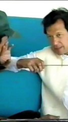 Imran Khan Chatting with Wasim Akram (Laughing) #imrankhan #wasimakram #pcb