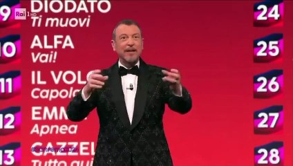 Descargar video: Amadeus striglia il pubblico di Sanremo dopo i fischi