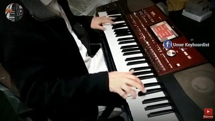 Zulfo Ta Kham Kham Zadai - Keyboard cover by Umer Keyboardist