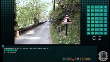 Code De La Route 2024, Examen Nº 25 + Corrigés