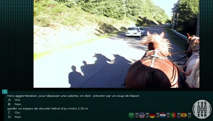 Code De La Route 2024, Examen Nº 28 + Corrigés