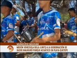 Sucre | Gobierno Regional inauguró parque acuático en la Playa Quetepe del mcpio. Bolívar