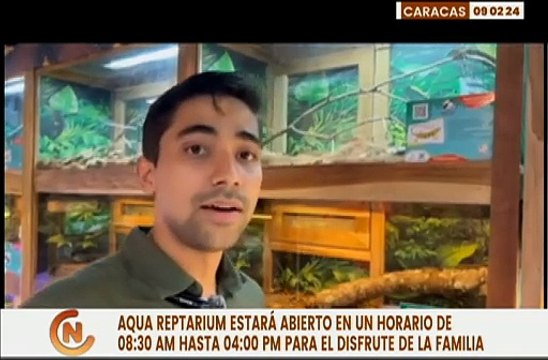 Gobierno Nacional inaugura un Aqua Reptarium en el Zoológico de Caricuao