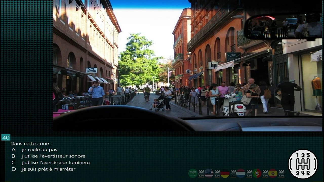 Code De La Route 2024, Examen Nº 30 + Corrigés