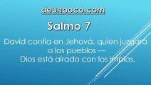 Salmo 7 David confía en Jehová, quien juzgará a los pueblos — Dios está airado con los impíos.