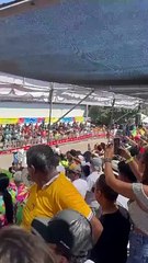 Verónica Alcocer se salió del desfile de la 44 del Carnabal de Barranquilla