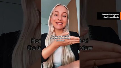 Vaikuttaja antaa arvokkaan vinkin työhaastatteluun menestymiseen