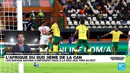 CAN 2024 : la RD Congo termine au pied du podium, butée par l'Afrique du Sud