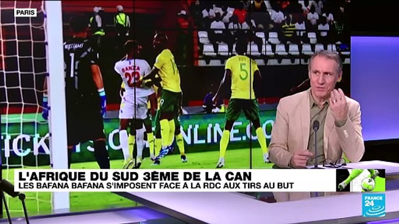 CAN 2024 : l'Afrique du Sud bat la RD Congo et s'adjuge la 3e place