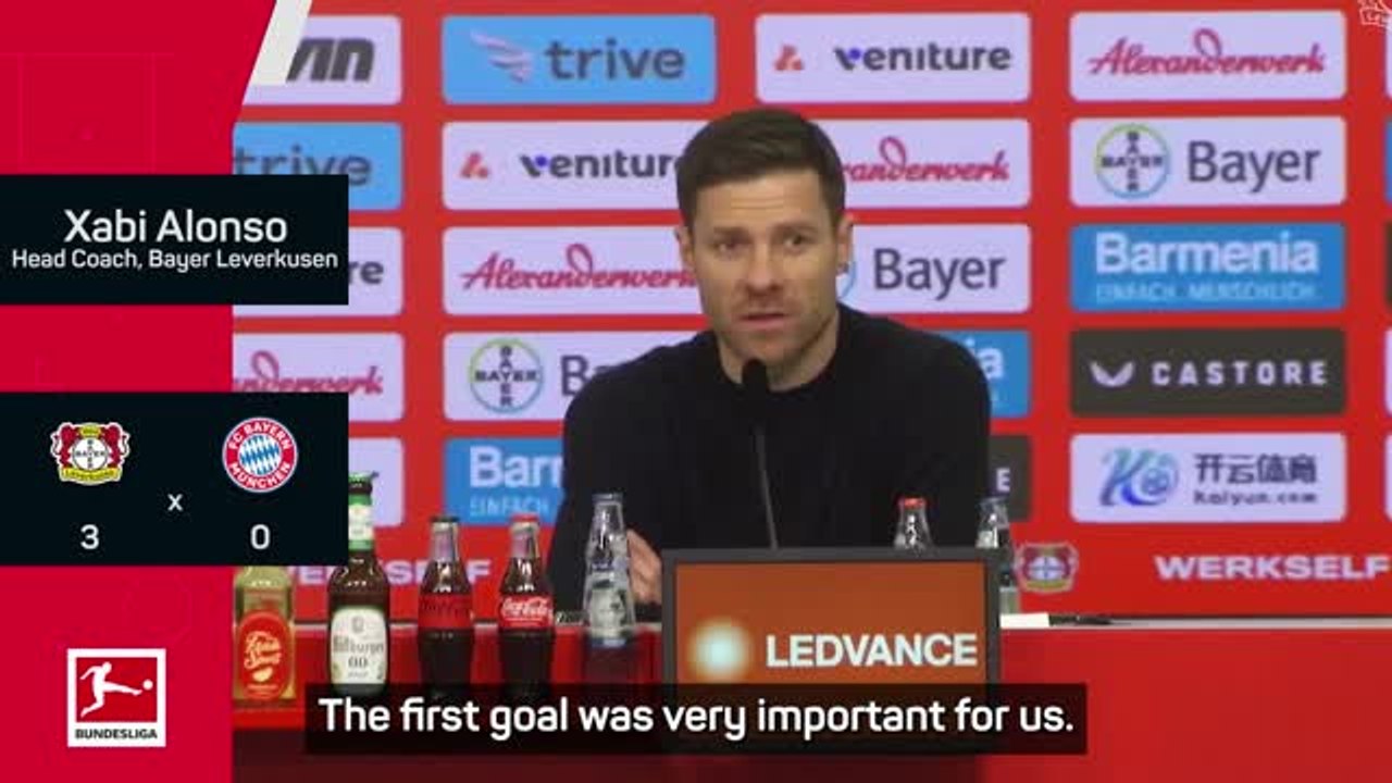 Alonso remaining humble after Leverkusen annihilate Bayern