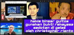 BUKTI REKAYASA SEDOTAN DI GELAS CHRISTOPHER RIANTO DIPAKAI BINSAR GULTOM MENCECAR JESSICA WONGSO