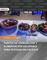 puntos de hidratación carnaval de tekis