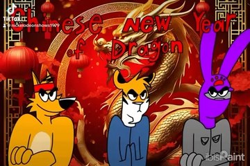 Johnny & Friends: Chinese New Year of Dragon in Speedpaint