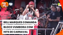 Carnaval 2024: Bell Marques levanta os foliões cantando 'Voa Voa'