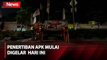 Masa Tenang Pemilu 2024, Lurah Jati Padang Beserta Petugas Gabungan Menurunkan APK di 4 Ruas Jalan Jaksel