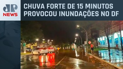 Temporal alaga UNB e hospital de campanha em Brasília
