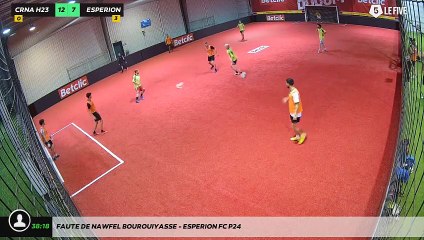 Faute de Nawfel Bourouiyasse - Esperion FC p24